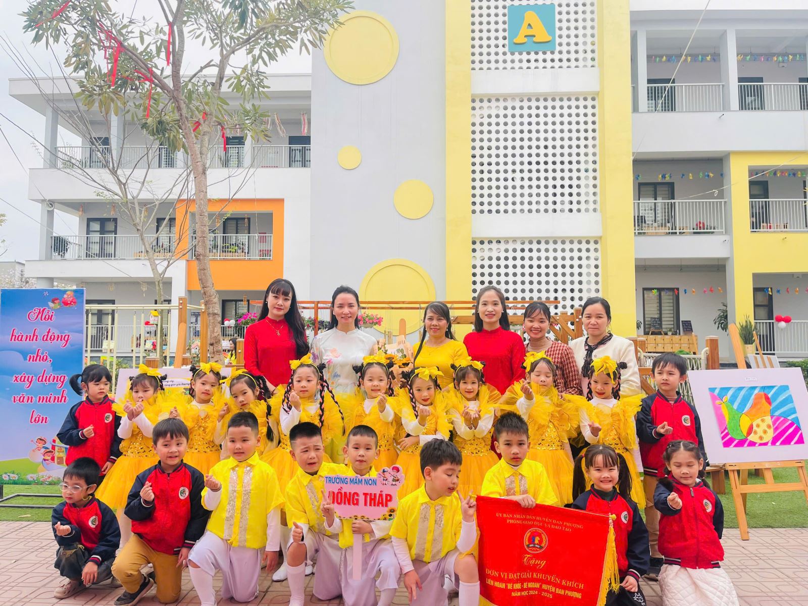 🎉👶 LIÊN HOAN “BÉ KHỎE - BÉ NGOAN” HUYỆN ĐAN PHƯỢNG NĂM HỌC 2024 - 2025 🎈🏆